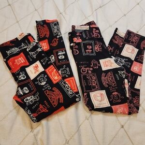 LuLaRoe Disney Toy Story Leggings OS – Character Print – 2 pair GUC‎